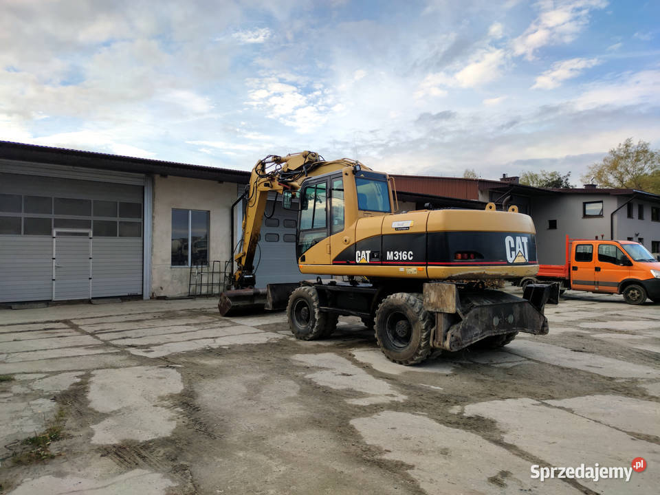 Koparka kołowa Caterpillar M316C M 316C Dodatkowy osprzęt Tomaszów Lubelski