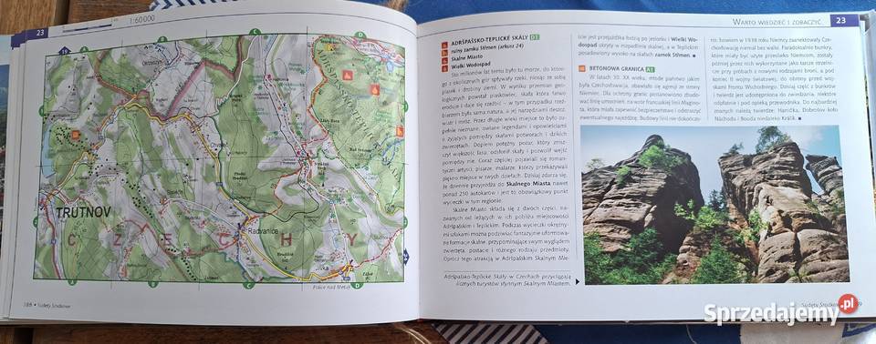 Sudety Waldemar Brygier album atlas przewodnik Mapy i przewodniki