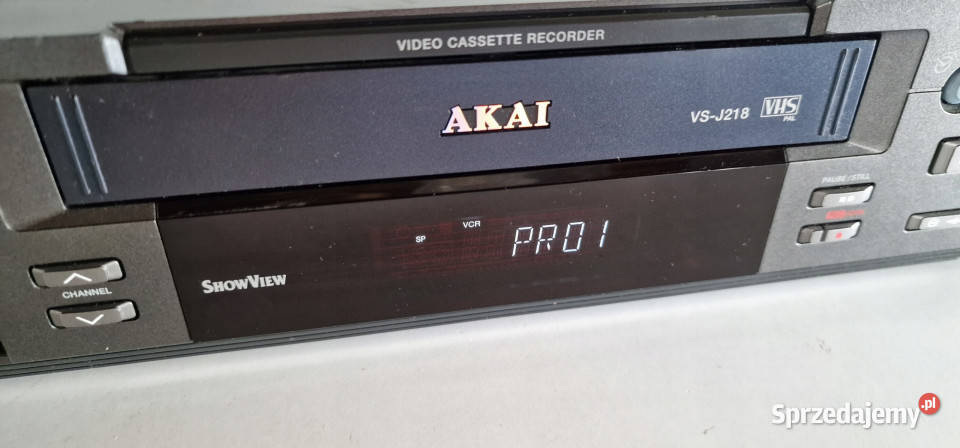 Video magnetowid AKAI Video VS J 218 VSJ218 Międzychód