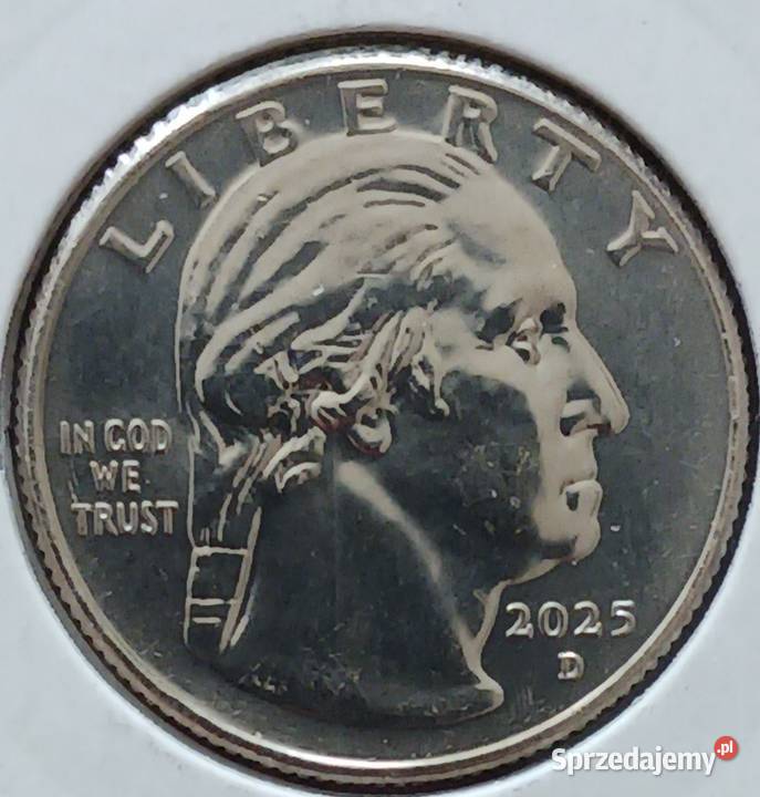 25 centów USA 2025 rVera Rubin menDmennicze Numizmatyka