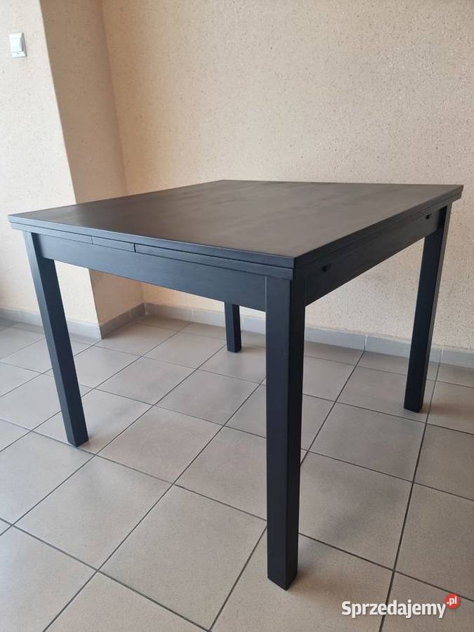 Stół drewniany rozkładany z IKEA 90x90 3 krzesła Kraków