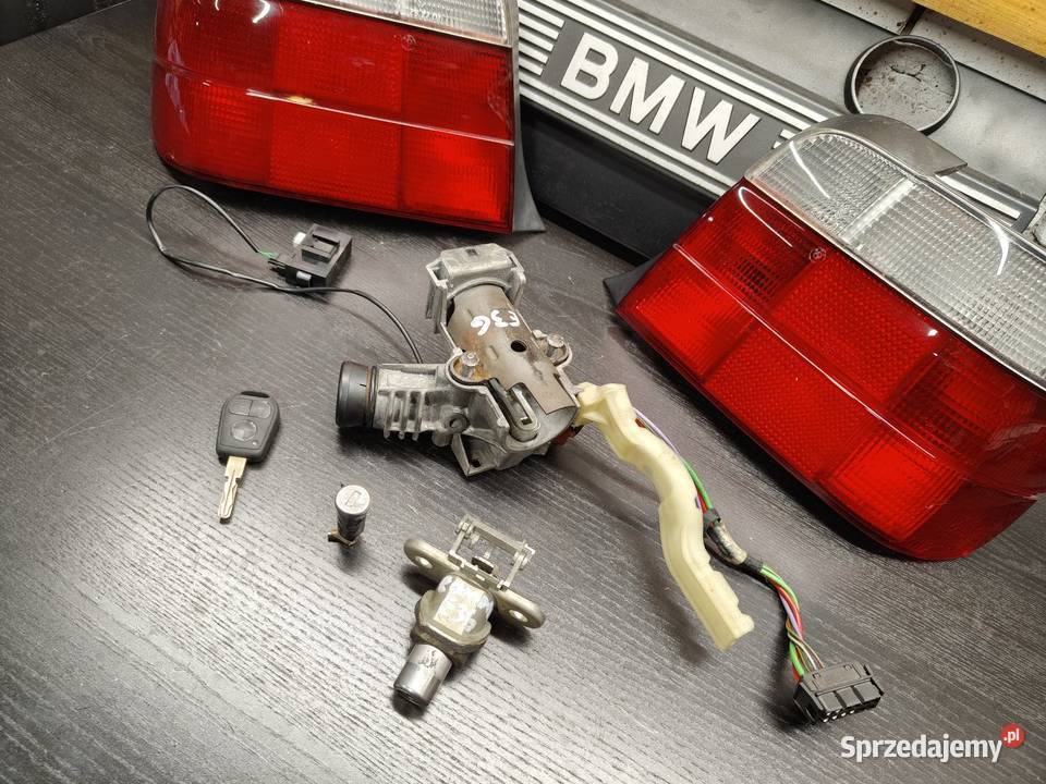 Bmw e36 stacyjka z immobilizerem komplet kluczyk Stacyjki i kluczyki