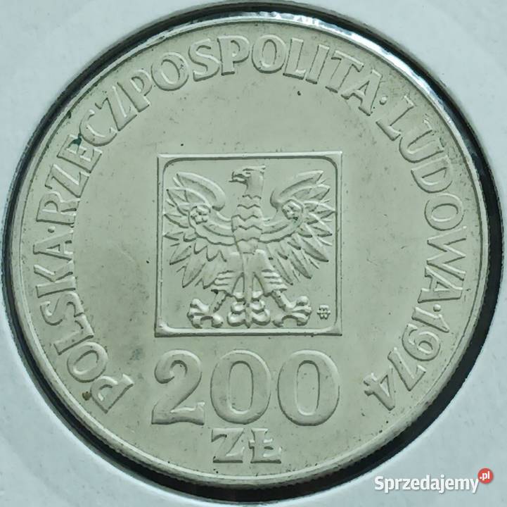 200 XXX Lat PRL 1974 r 16 mennicze Konin