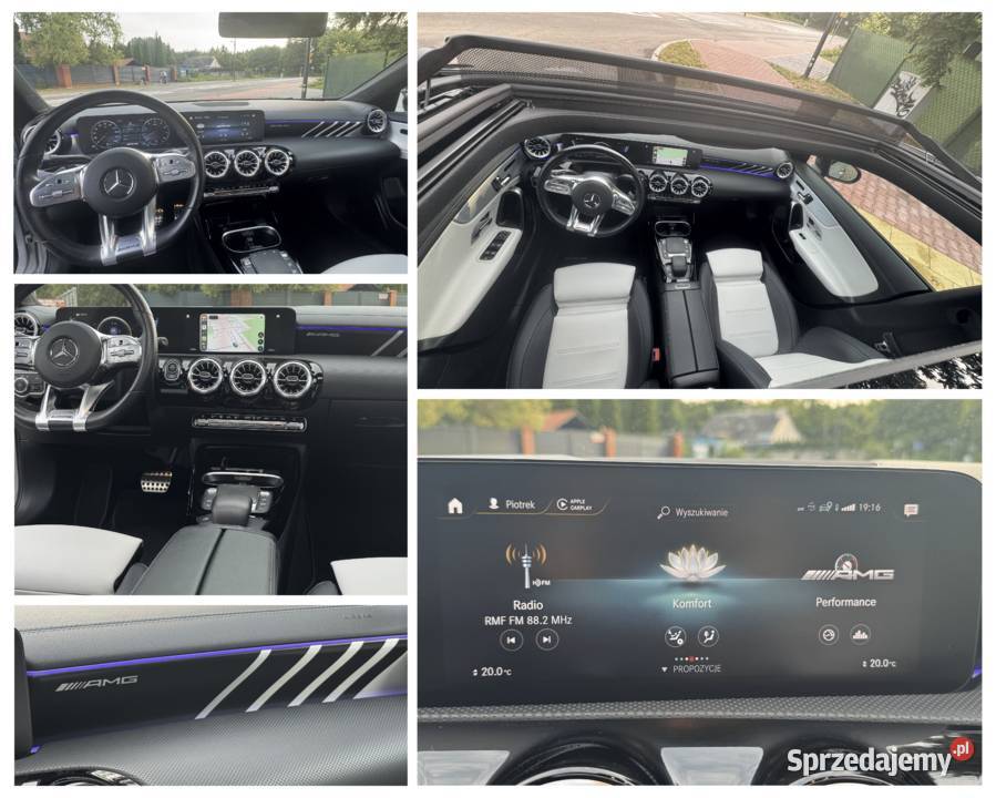 MercedesBenz CLA II 20 35 AMG 4MATIC 2022 elektryczne szyby Piaseczno
