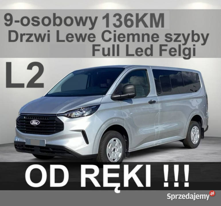 Ford Transit Custom L2 Trend 136 Drzwi Lewe Full
