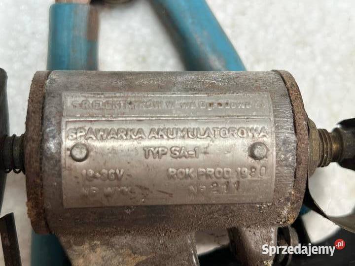 Spawarka akumulatorowa zabytkowa Zamość