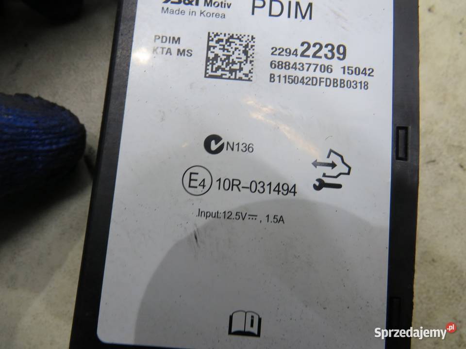 MODUŁ RADIA ZAFIRA C 22942239 lubelskie