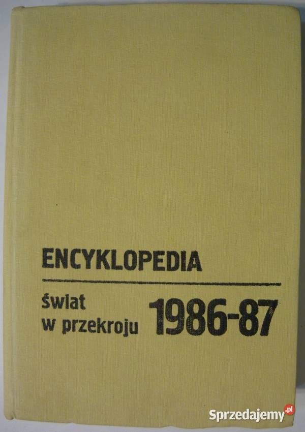 ENCYKLOPEDIA ŚWIAT W PRZEKROJU 198687 mazowieckie Siedlce