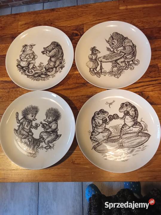 Kolekcjonerskie talerze Prusim sprzedam