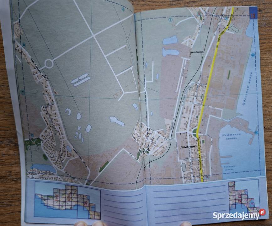 Ukraina Odessa atlas w każdym domu Mapy i przewodniki sprzedam