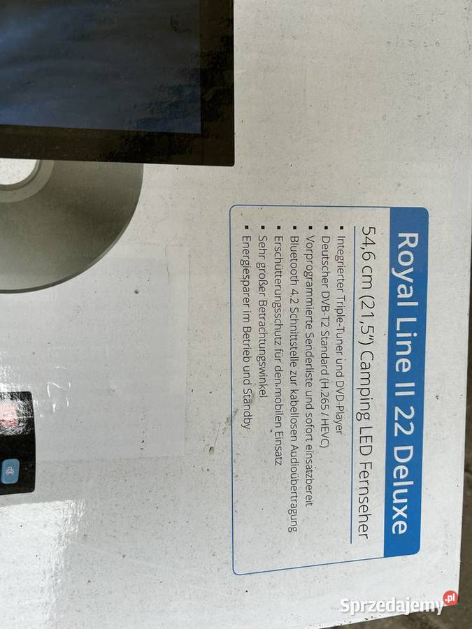 Telewizor megasat 22 cale tir 12v Sulechów