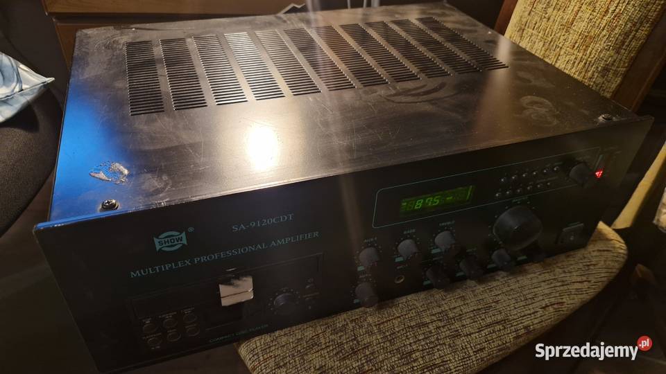 SHOW SA9120CDT MULTIPLEX PROFESSIONAL AMPLIFIER Szamotuły