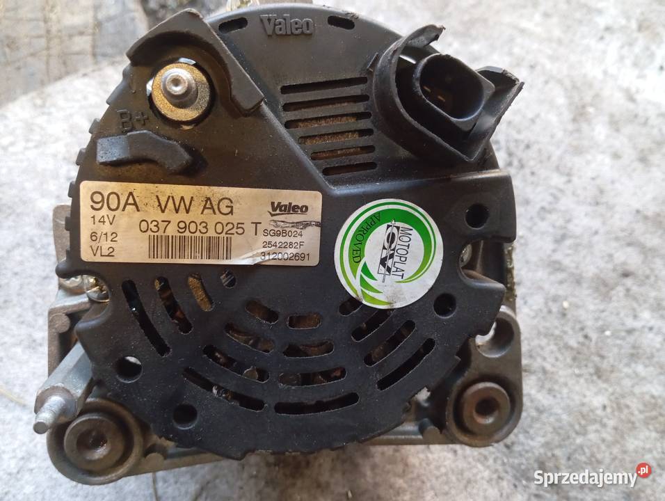 Alternator 037903025T VW Skoda Seat Wałbrzych