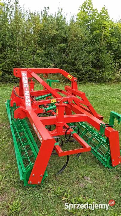 Agregat uprawowo siewny AgroMasz 3m hydropak Rejowiec Fabryczny sprzedam