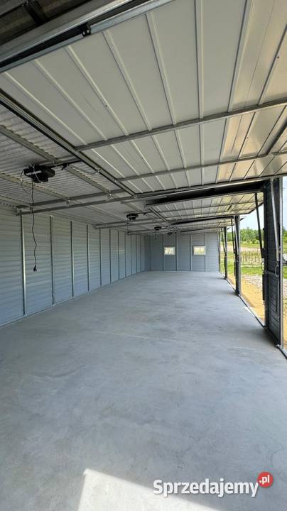Garaż blaszany Antracyt MAT 15x55m h 273 światła podkarpackie Przemyśl