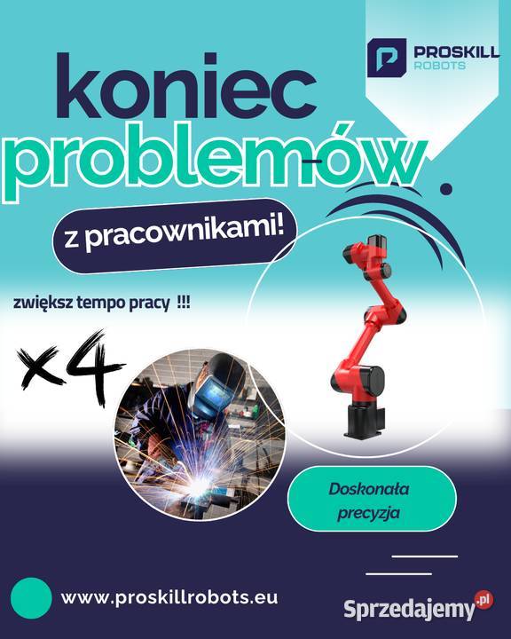 Robot paletyzujący gotowe stanowisko PALETYZACJA