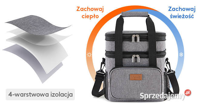 Lifewit Izolowana Torba Chłodząca 15L sprzedam