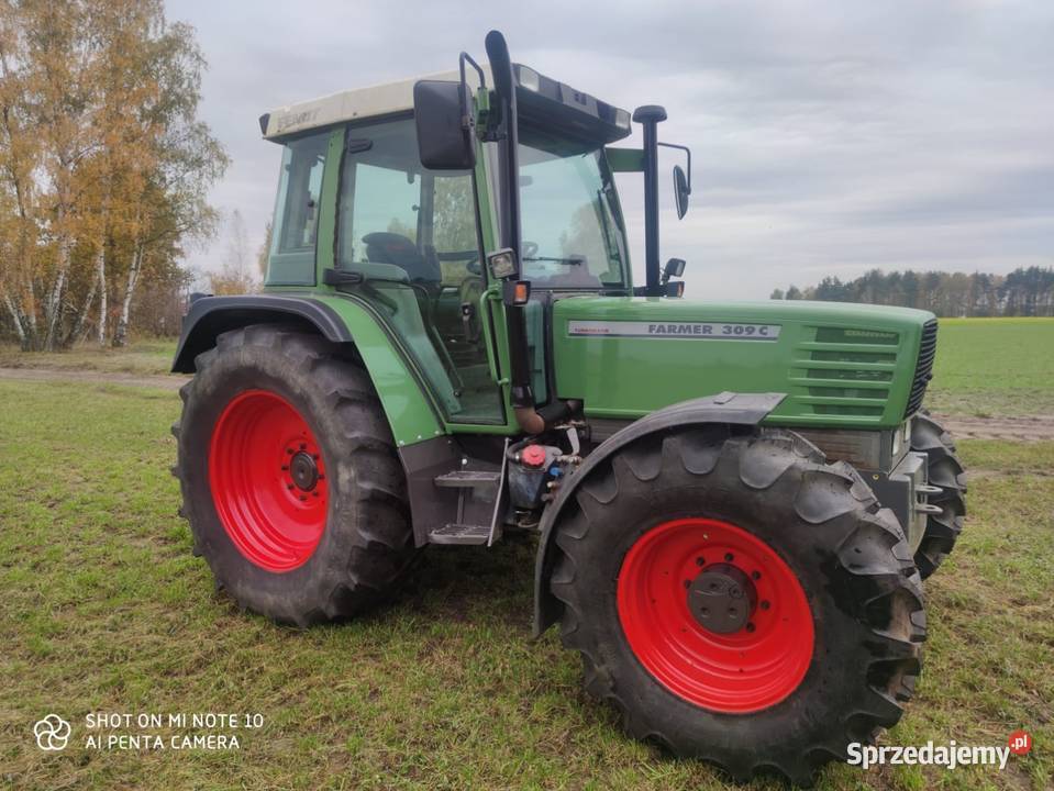 Fendt 309c Mechaniczny ciągnik 4 cyl Turbo moc Łobżenica