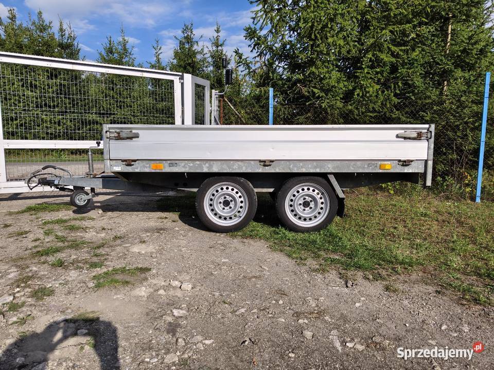 Przyczepka samochodowa burtowe Burtowe i plandeki Tryńcza