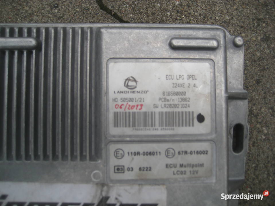 opel 24b sterownik lpg landi renzo 616580000 Rakoniewice sprzedam