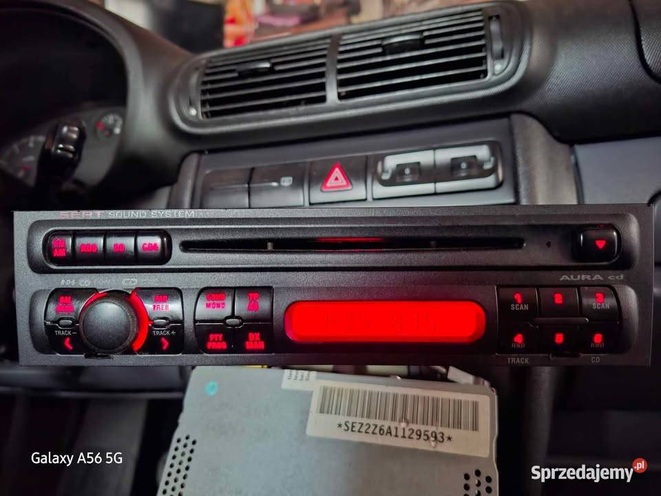 Radio Seat Aura CD osobowe podkarpackie sprzedam