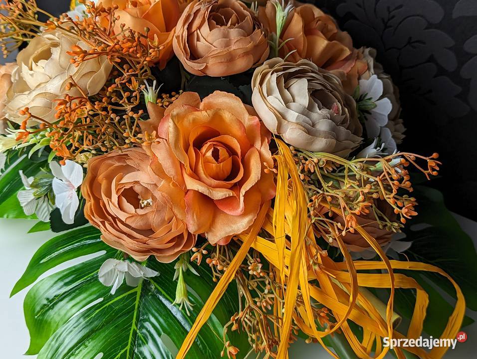 Wiązanka nagrobna 76 długości Piękna kolorystyka Pałecznica-Kolonia