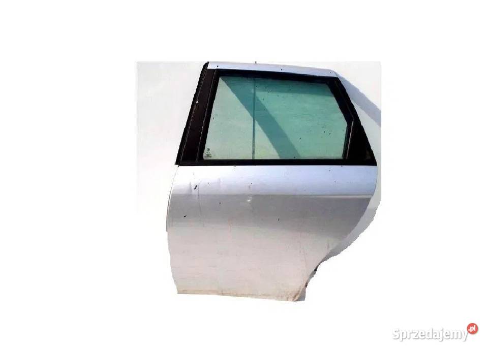 Alfa Romeo 156 Kombi Lewe Tylne drzwi srebrne Łódź