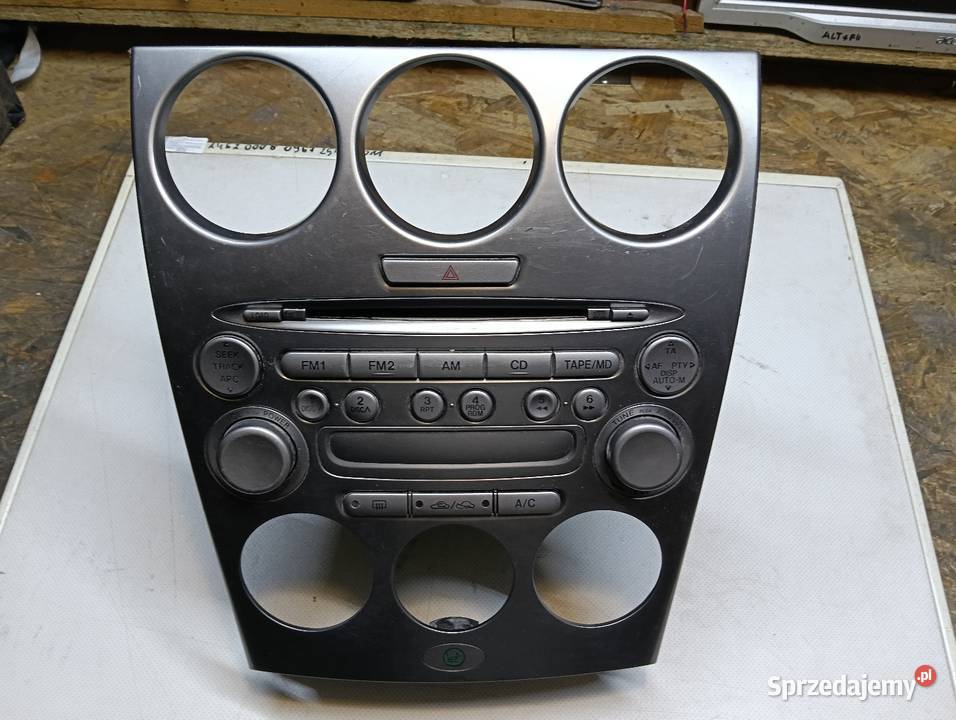 Mazda 6 GG panel środkowy radio CD Panele sterowania, przełączniki