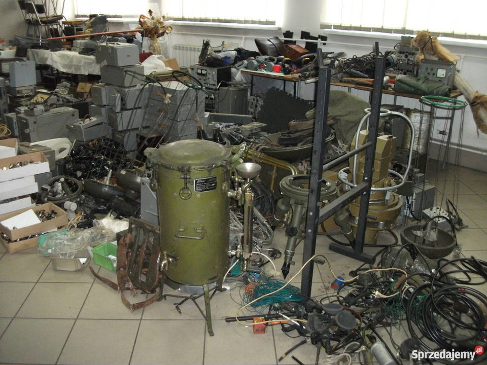 Militaria sprzęt wojskowy demobil radiostacje Antyki, Sztuka, Kolekcje Skierniewice sprzedam