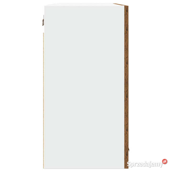 Szafka wisząca z szybą stare drewno 80x31x60 Warszawa