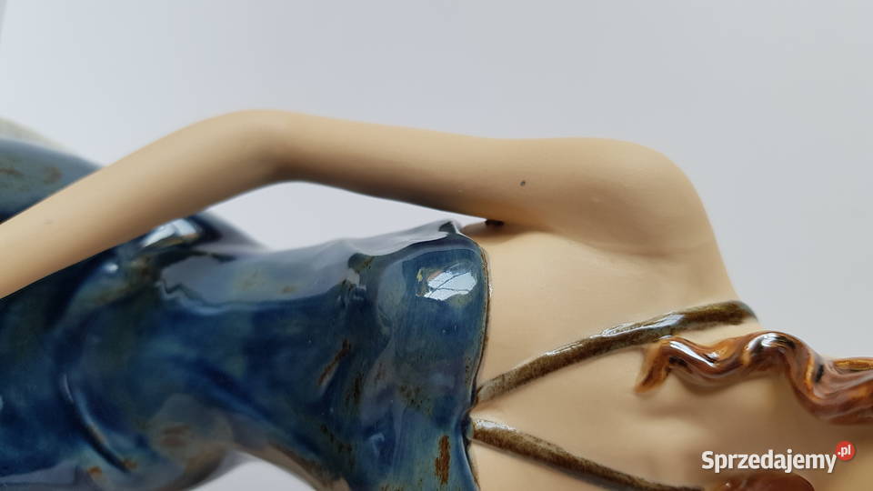 Porcelanowa figurka Dama Leonardo Collection Dąbrowa Górnicza