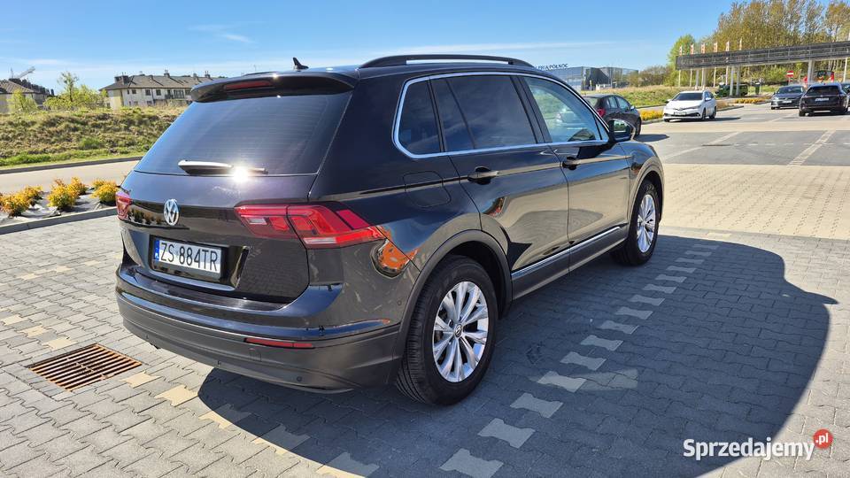 VW Tiguan TDI 2l 2019 135000 DSG czarny idealny Szczecin