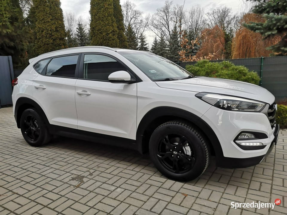 Hyundai Tucson 20 CRDI 136 Klimatr Tempomat Ledy relingi dachowe dolnośląskie