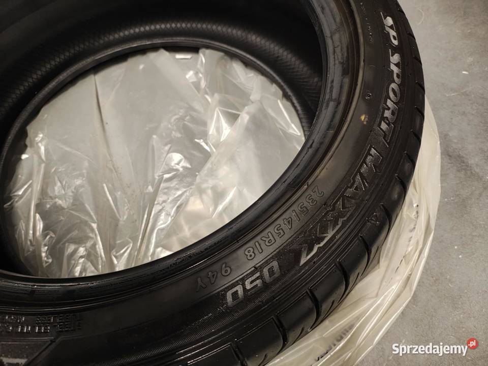 opony Dunlop 23545R18 letnie nowe roczne Łódź sprzedam