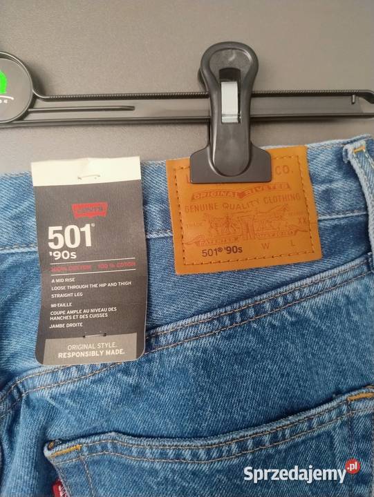 Jeans Levis 501 90 Premium Straight W32 L32 Mysłowice