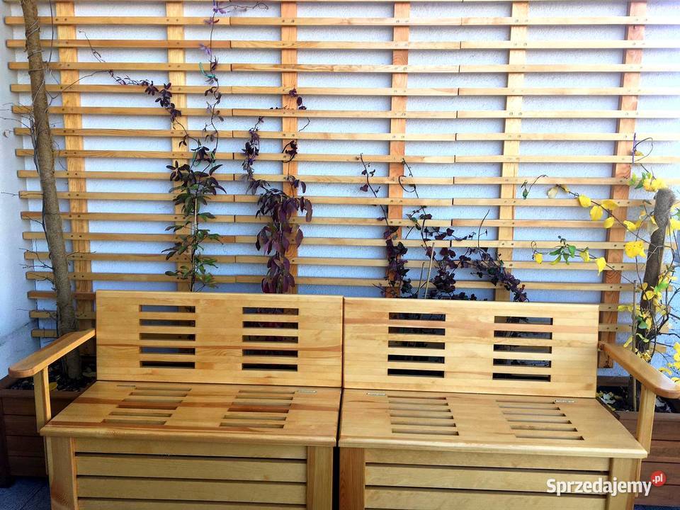 Trejaż drewniany pergola kratownica ozdoba Architektura ogrodowa Radków