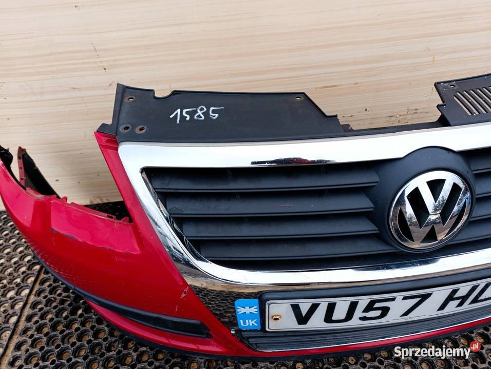 VW PASSAT B6 ZDERZAK PRZÓD LY3D wielkopolskie Zbierkowo