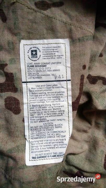 Mundur combat pant jacket multicam Gdańsk sprzedam