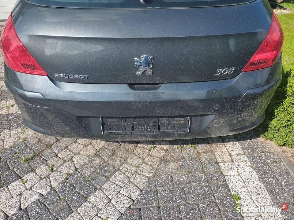 Tylny pas Peugeot 308 t7 osobowe