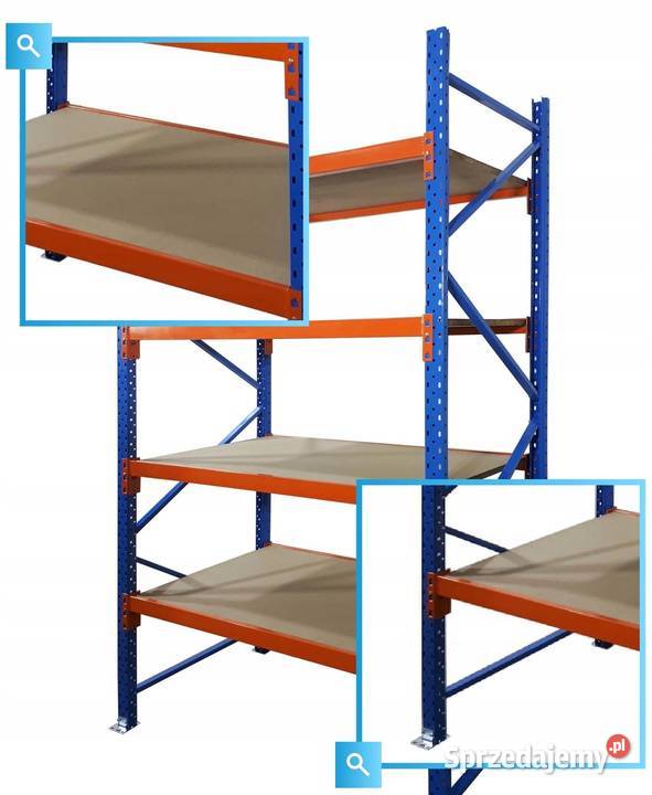 REGAŁ METALOWY MAGAZYNOWY WYTRZYMAŁY MOCNY MRC29