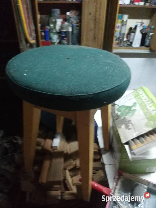 Stołek taboret prl retro pewex chalas Lublin