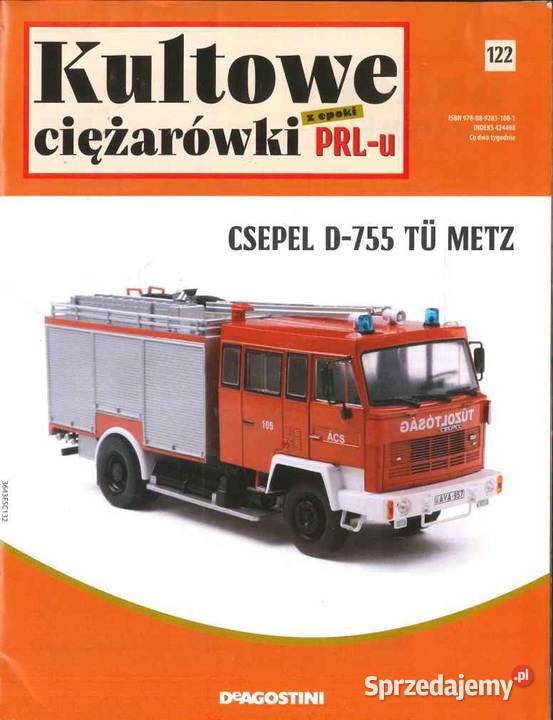 CSEPEL D755 Straż Pożarna Nowy Kultowe Modelarstwo Płock