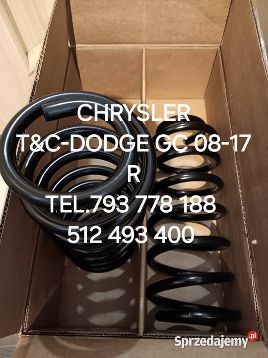 SPRĘŻYNY TYLNE DO AMORTYZATORÓW NIVO CHRYSLER osobowe Kawnice