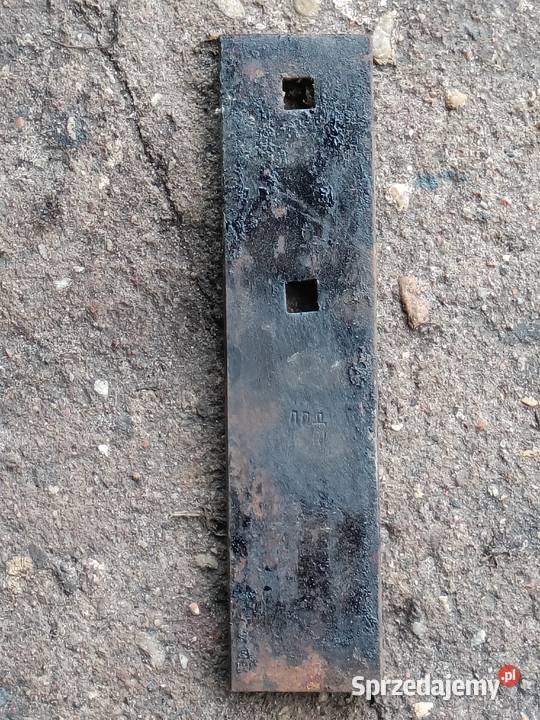 Nieznana zabytkowa nowa oryginalna płoza nieuszkodzony