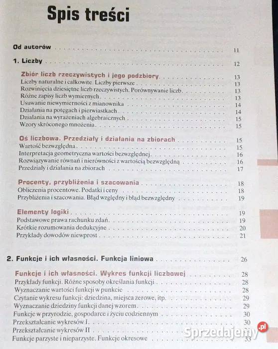 Matematyka przed maturą Przyjemna i pożyteczna Rok wydania 2004 Chełm sprzedam