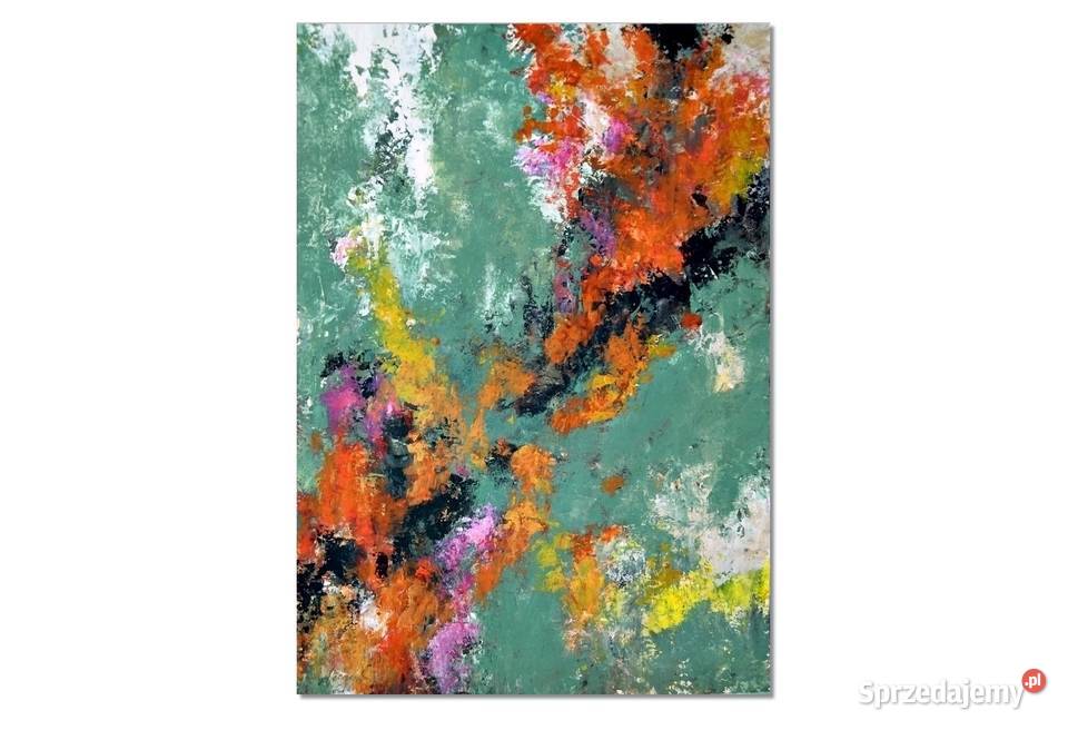 Secret garden 1 obraz abstrakcyjny nowoczesny