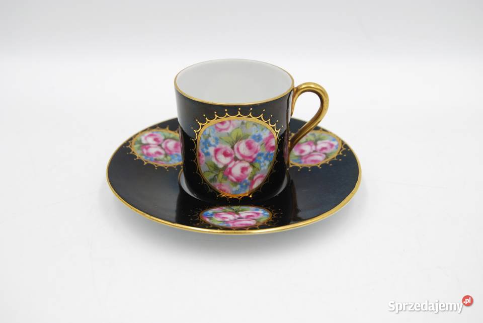 Porcelana Fraureuth Saksonia zestaw duo wielkopolskie Poznań
