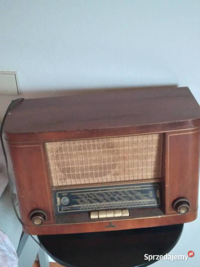 Radio lampowe Siemens Przedbórz