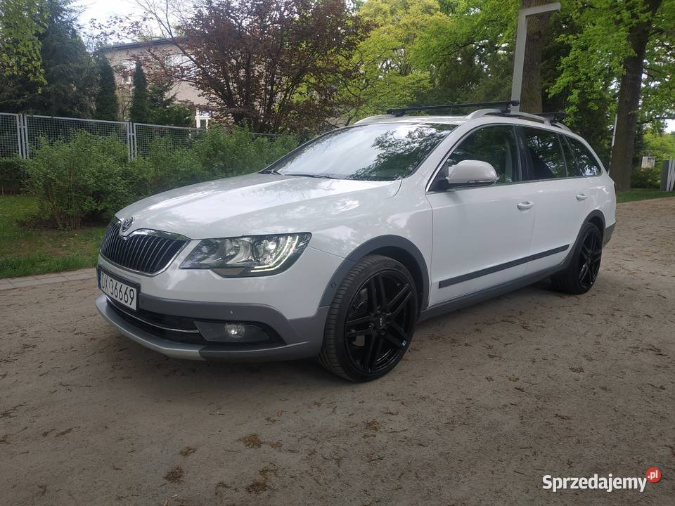 Skoda Superb OUTDOOR SCOUT 4x4 20 tdi DSG tempomat dolnośląskie Wrocław
