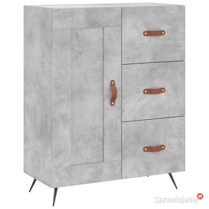 Szafka szarość betonu 695x34x90 materiał Warszawa